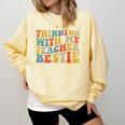 Twin Day Friends Teacher Twinning With My Bestie Matching Comfort Colors Sweatshirt Butter Twin Day Friends Teacher Twinning With My Bestie Matching Comfort Colors Sweatshirt Butter