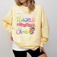 Never Underestimate A Teacher Does All Things Through Christ For Men Women Comfort Colors Sweatshirt Butter Never Underestimate A Teacher Does All Things Through Christ For Men Women Comfort Colors Sweatshirt Butter