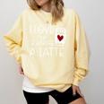 Valentines Day Teacher Tee I Love My Students A Latte Comfort Colors Sweatshirt Butter