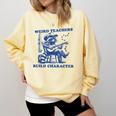 Weird Teachers Build Character Shirt Raccoon Teacher Comfort Colors Sweatshirt Butter Weird Teachers Build Character Shirt Raccoon Teacher Comfort Colors Sweatshirt Butter