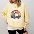 Weird Teachers Build Character Teacher Comfort Colors Sweatshirt Butter
