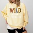 Wild About Kindergarten Teacher Leopard Print Comfort Colors Sweatshirt Butter Wild About Kindergarten Teacher Leopard Print Comfort Colors Sweatshirt Butter