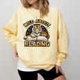 Wild About Reading Tiger For Teachers & Students Comfort Colors Sweatshirt Butter Wild About Reading Tiger For Teachers & Students Comfort Colors Sweatshirt Butter