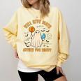 Will Give Math Advice For Candy Math Ghost Teacher Halloween Comfort Colors Sweatshirt Butter