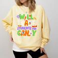 Will Trade Students For Candy Teacher Cute Halloween Costume Comfort Colors Sweatshirt Butter Will Trade Students For Candy Teacher Cute Halloween Costume Comfort Colors Sweatshirt Butter