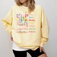 Women Bible Verse Christian Teacher God Says Back To School Comfort Colors Sweatshirt Butter Women Bible Verse Christian Teacher God Says Back To School Comfort Colors Sweatshirt Butter