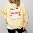 Xmas Lighting Santa's Favorite Math Teacher Christmas Comfort Colors Sweatshirt Butter Xmas Lighting Santa's Favorite Math Teacher Christmas Comfort Colors Sweatshirt Butter
