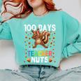 100 Days Of Driving My Teacher Nuts Dabbing Squirrel School Comfort Colors Sweatshirt Chalky Mint 100 Days Of Driving My Teacher Nuts Dabbing Squirrel School Comfort Colors Sweatshirt Chalky Mint