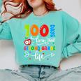 100 Days Of Living That 2nd Grade Life Boy Girl Teacher Comfort Colors Sweatshirt Chalky Mint 100 Days Of Living That 2nd Grade Life Boy Girl Teacher Comfort Colors Sweatshirt Chalky Mint