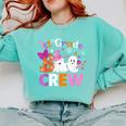 1st Grade Boo Crew First Grade Halloween Costume Teacher Kid Comfort Colors Sweatshirt Chalky Mint 1st Grade Boo Crew First Grade Halloween Costume Teacher Kid Comfort Colors Sweatshirt Chalky Mint