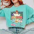 3rd Grade Boo Crew Third Grade Halloween Costume Teacher Kid Comfort Colors Sweatshirt Chalky Mint