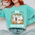 5K Boo Crew Halloween Teacher K5 Floral Ghost Trick Or Teach Comfort Colors Sweatshirt Chalky Mint 5K Boo Crew Halloween Teacher K5 Floral Ghost Trick Or Teach Comfort Colors Sweatshirt Chalky Mint
