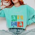 Abbott Elementary Colorful Pop Art Teachers TV Show Comfort Colors Sweatshirt Chalky Mint Abbott Elementary Colorful Pop Art Teachers TV Show Comfort Colors Sweatshirt Chalky Mint