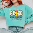 ABCD Highway To Spell Pencil Teacher & Student Font Me Comfort Colors Sweatshirt Chalky Mint ABCD Highway To Spell Pencil Teacher & Student Font Me Comfort Colors Sweatshirt Chalky Mint