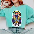 Anti Bullying Kindness Ninja School Teacher Student Comfort Colors Sweatshirt Chalky Mint Anti Bullying Kindness Ninja School Teacher Student Comfort Colors Sweatshirt Chalky Mint