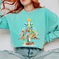 Art Christmas Tree Merry Christmas Artist Art Teacher Comfort Colors Sweatshirt Chalky Mint Art Christmas Tree Merry Christmas Artist Art Teacher Comfort Colors Sweatshirt Chalky Mint