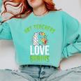 Art Teachers Love Brains Shirt Halloween Zombie Teaching Tee Men Women Kids Comfort Colors Sweatshirt Chalky Mint Art Teachers Love Brains Shirt Halloween Zombie Teaching Tee Men Women Kids Comfort Colors Sweatshirt Chalky Mint