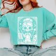 Artist Tarot Card Skeleton Painter Art Teacher Witchy Comfort Colors Sweatshirt Chalky Mint Artist Tarot Card Skeleton Painter Art Teacher Witchy Comfort Colors Sweatshirt Chalky Mint