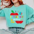 Attendance Matters Teacher Apple For Back To School Comfort Colors Sweatshirt Chalky Mint Attendance Matters Teacher Apple For Back To School Comfort Colors Sweatshirt Chalky Mint