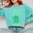 Autism Awareness Neurodiversity Teacher Frog I May Have A Touch Of The Tism Neurodivergent Small Comfort Colors Sweatshirt Chalky Mint Autism Awareness Neurodiversity Teacher Frog I May Have A Touch Of The Tism Neurodivergent Small Comfort Colors Sweatshirt Chalky Mint