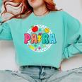 Back To School Para For Men Women Teacher Comfort Colors Sweatshirt Chalky Mint