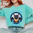 Batty About Books Lover Teacher Librarian Bookish Halloween For Men Women Kids Comfort Colors Sweatshirt Chalky Mint Batty About Books Lover Teacher Librarian Bookish Halloween For Men Women Kids Comfort Colors Sweatshirt Chalky Mint