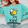 Bee Kind Bumble Bee Anti Bullying Teacher Kindness Matters Comfort Colors Sweatshirt Chalky Mint Bee Kind Bumble Bee Anti Bullying Teacher Kindness Matters Comfort Colors Sweatshirt Chalky Mint
