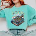 Books Rock Rock'n Roll Science Of Reading Teachers Guitar Comfort Colors Sweatshirt Chalky Mint Books Rock Rock'n Roll Science Of Reading Teachers Guitar Comfort Colors Sweatshirt Chalky Mint
