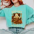 Books Are Spooktacular Ghost Book Reading Halloween Teachers Comfort Colors Sweatshirt Chalky Mint Books Are Spooktacular Ghost Book Reading Halloween Teachers Comfort Colors Sweatshirt Chalky Mint