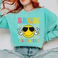 Bruh It's Fri-Yay Friday Weekend Smile Face Teacher Student Comfort Colors Sweatshirt Chalky Mint Bruh It's Fri-Yay Friday Weekend Smile Face Teacher Student Comfort Colors Sweatshirt Chalky Mint
