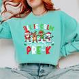 All Is Calm Just Kidding This Is Pre-K Christmas Teacher Comfort Colors Sweatshirt Chalky Mint All Is Calm Just Kidding This Is Pre-K Christmas Teacher Comfort Colors Sweatshirt Chalky Mint
