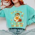 You Can't Scare Me I'm A School Teachers Assistant Halloween Comfort Colors Sweatshirt Chalky Mint