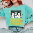 You Can't Scare Me I Teach 5th Grade Teacher Halloween Comfort Colors Sweatshirt Chalky Mint You Can't Scare Me I Teach 5th Grade Teacher Halloween Comfort Colors Sweatshirt Chalky Mint