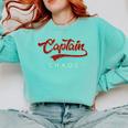 Captain Chaos Shirt For Parent Teacher Or Crazy Child Comfort Colors Sweatshirt Chalky Mint Captain Chaos Shirt For Parent Teacher Or Crazy Child Comfort Colors Sweatshirt Chalky Mint