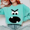 Carrot Teacher Matching Halloween Costume Comfort Colors Sweatshirt Chalky Mint Carrot Teacher Matching Halloween Costume Comfort Colors Sweatshirt Chalky Mint