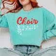 Choir Chorister Choir Teacher Choir Director Comfort Colors Sweatshirt Chalky Mint Choir Chorister Choir Teacher Choir Director Comfort Colors Sweatshirt Chalky Mint