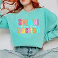 Color Special Education Squad Groovy Dream Team SPED Teacher Comfort Colors Sweatshirt Chalky Mint