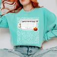Composition Notebook Costume Adult Halloween For Teachers Comfort Colors Sweatshirt Chalky Mint Composition Notebook Costume Adult Halloween For Teachers Comfort Colors Sweatshirt Chalky Mint