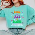 Computer Teacher Spooky Halloween Technology STEM Engineer Comfort Colors Sweatshirt Chalky Mint Computer Teacher Spooky Halloween Technology STEM Engineer Comfort Colors Sweatshirt Chalky Mint