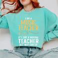 Cool Music Teacher Art For Men Women School Orchestra Coach Comfort Colors Sweatshirt Chalky Mint Cool Music Teacher Art For Men Women School Orchestra Coach Comfort Colors Sweatshirt Chalky Mint