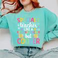 Cool Specials Teacher Specials Team Specials Squad Comfort Colors Sweatshirt Chalky Mint