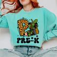 Cute Camo Pre K Back To School Teacher Kid Preschool Comfort Colors Sweatshirt Chalky Mint Cute Camo Pre K Back To School Teacher Kid Preschool Comfort Colors Sweatshirt Chalky Mint