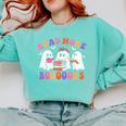 Cute Ghost Read More Books Lover Teacher Halloween Costume Comfort Colors Sweatshirt Chalky Mint Cute Ghost Read More Books Lover Teacher Halloween Costume Comfort Colors Sweatshirt Chalky Mint