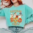 Daycare Boo Crew Halloween Spooky Costume For Teacher Comfort Colors Sweatshirt Chalky Mint Daycare Boo Crew Halloween Spooky Costume For Teacher Comfort Colors Sweatshirt Chalky Mint