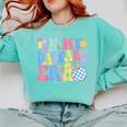 In My Daycare Era Groovy Teacher Daycare First Day Of School Comfort Colors Sweatshirt Chalky Mint In My Daycare Era Groovy Teacher Daycare First Day Of School Comfort Colors Sweatshirt Chalky Mint