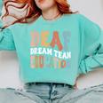 Deaf Dream Team Education Deaf Education Teacher Comfort Colors Sweatshirt Chalky Mint Deaf Dream Team Education Deaf Education Teacher Comfort Colors Sweatshirt Chalky Mint