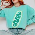 DIY Mitochondria Costume Biology Teacher Halloween Comfort Colors Sweatshirt Chalky Mint DIY Mitochondria Costume Biology Teacher Halloween Comfort Colors Sweatshirt Chalky Mint