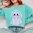Dont Judge a Disability By Its Visibility Teacher Comfort Colors Sweatshirt Chalky Mint