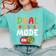 Dual Language Teacher Bilingual Teacher Comfort Colors Sweatshirt Chalky Mint Dual Language Teacher Bilingual Teacher Comfort Colors Sweatshirt Chalky Mint