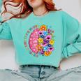 Dyslexia Different Perspective Reading Brain Floral Teacher Comfort Colors Sweatshirt Chalky Mint Dyslexia Different Perspective Reading Brain Floral Teacher Comfort Colors Sweatshirt Chalky Mint